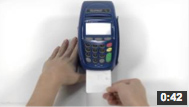 How to Clean an Ingenico Card Terminal with a Cleaning Card featuring Waffletechnology